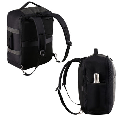 black large size rpet business backpack,men,back