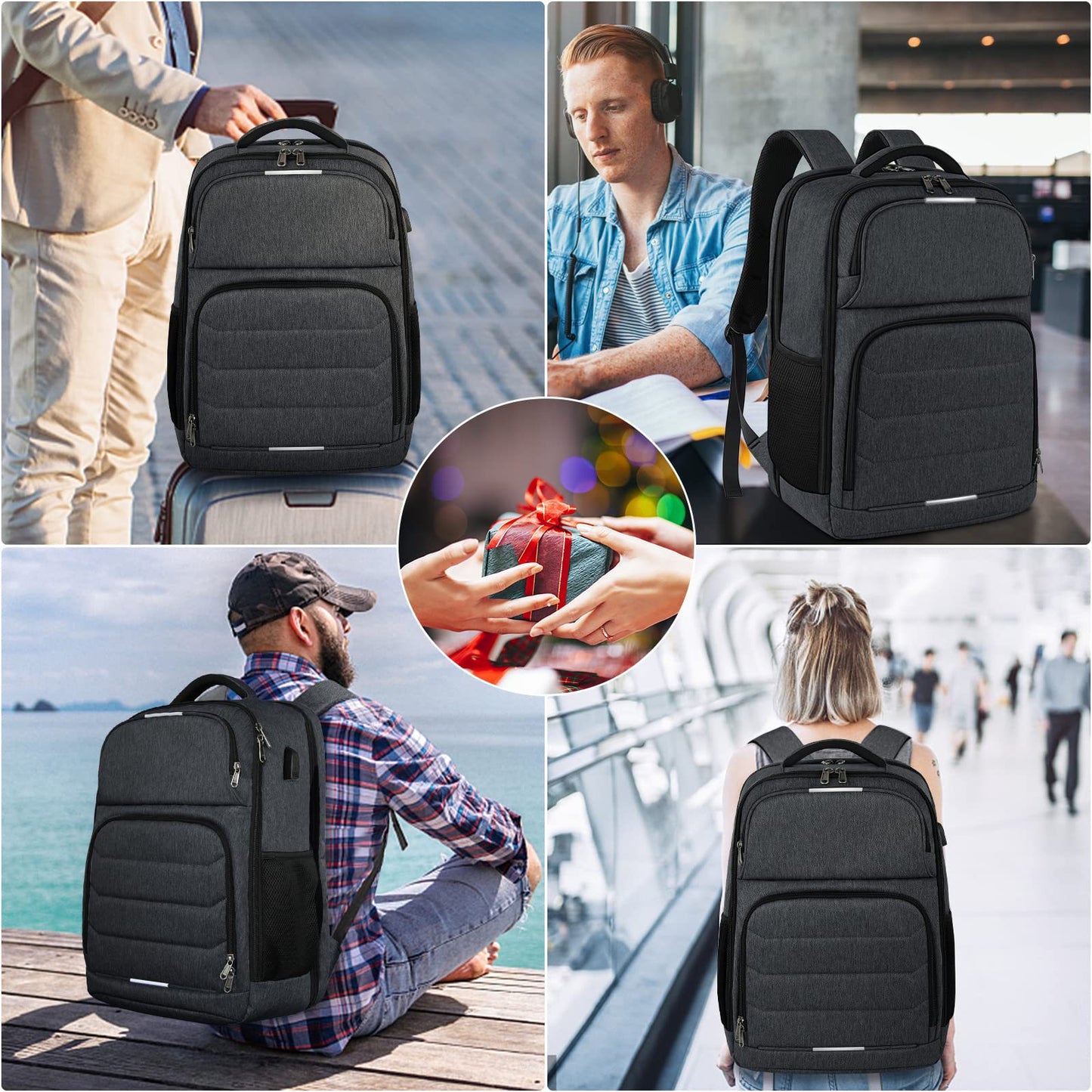 business travel backpack used for commuting airport travel and daily office