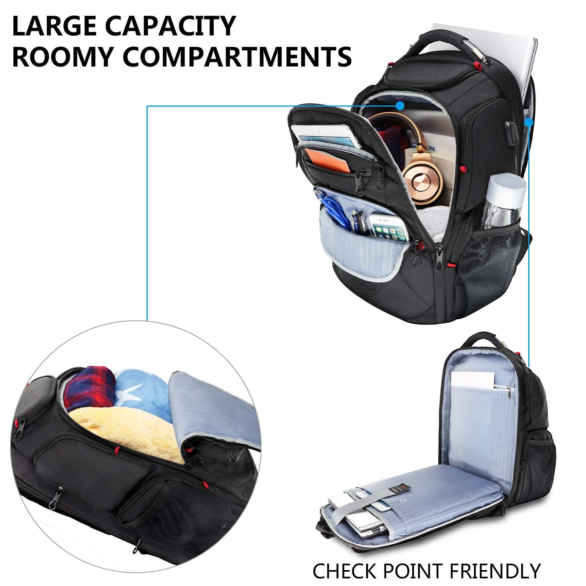 business travel backpack for commuting and outdoor trips