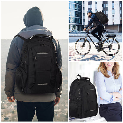 business travel laptop backpack for office commute and outdoor use