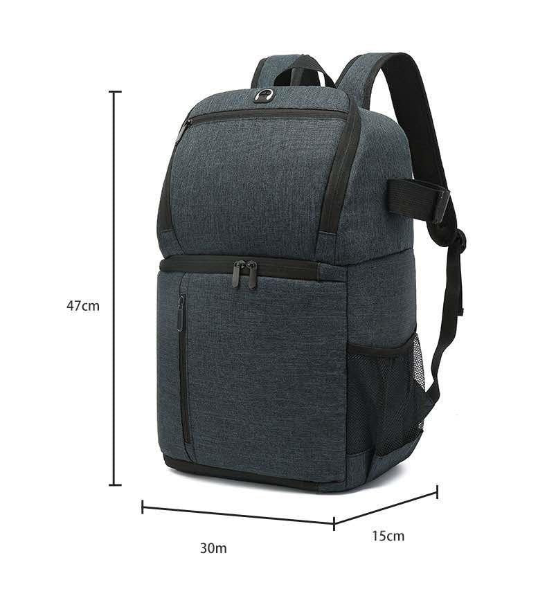 camera backpack size 47cm with travel photography design