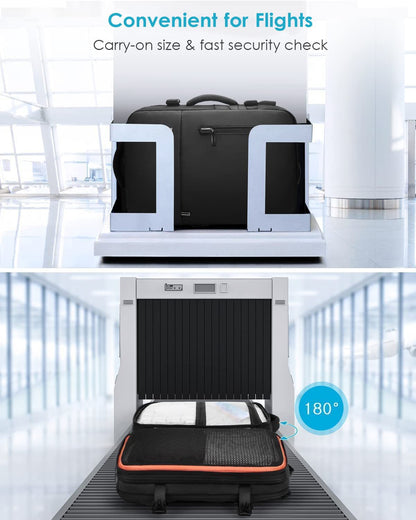 carry on travel backpack designed for airplane overhead compartment use 02