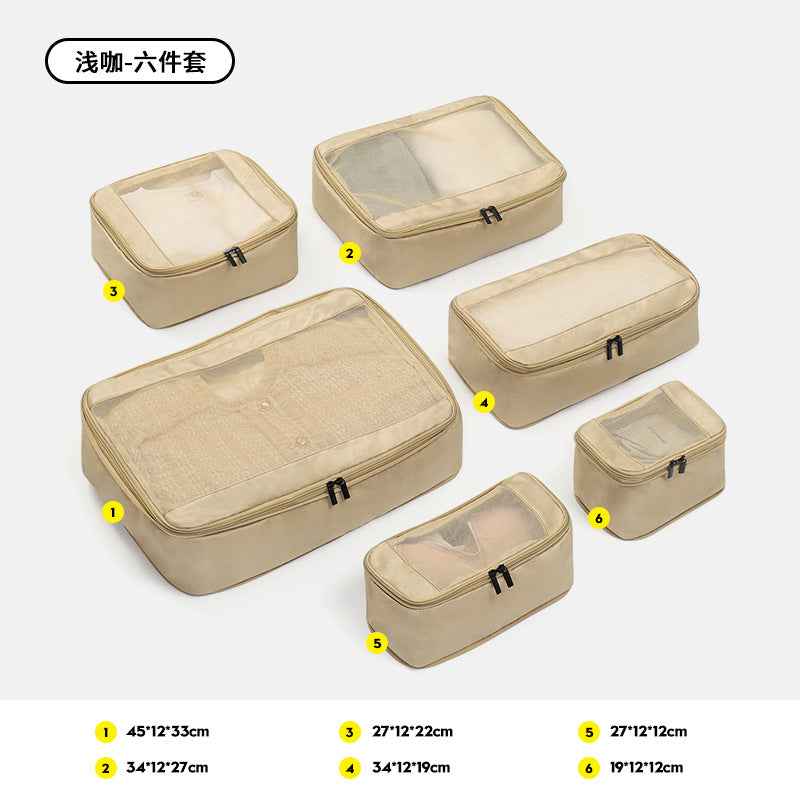 Customizable Luggage with Compressed Storage Bag Buggy Bag Antibacterial Personal Luggage Organizing Storage Bag