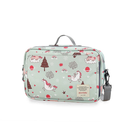 christmas print stroller organizer bag