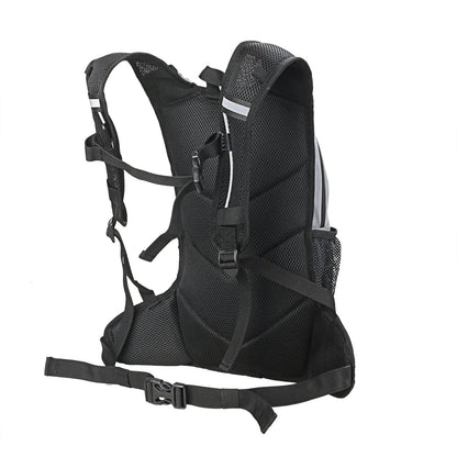 compact cycling backpack side view for outdoor riding