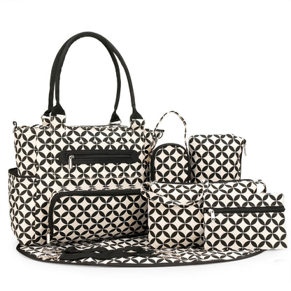 Copper Coins diaper bag tote set