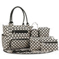 Copper Coins diaper bag tote set