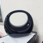 black acrylic crescent bag handbag,women,front