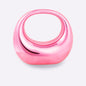 pink acrylic crescent bag handbag,women,front