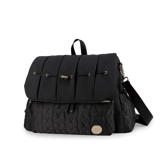 custom quilted diaper bag with insulated pocket and waterproof fabric