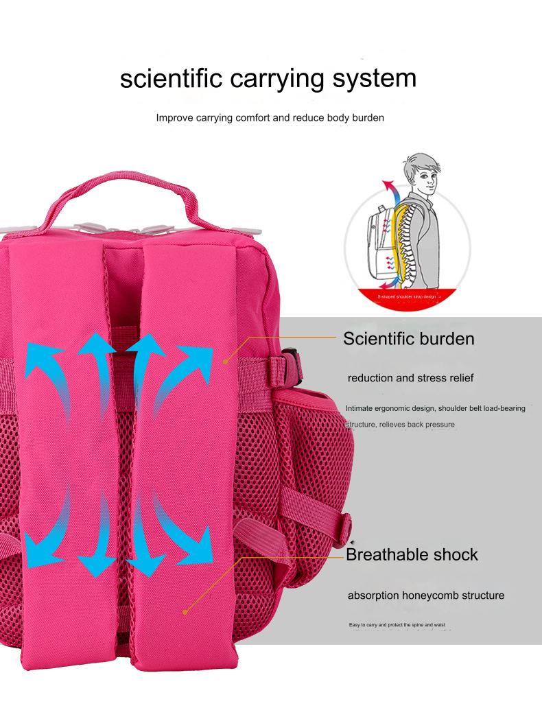 lightweight backpack with breathable shoulder straps and ergonomic carrying system