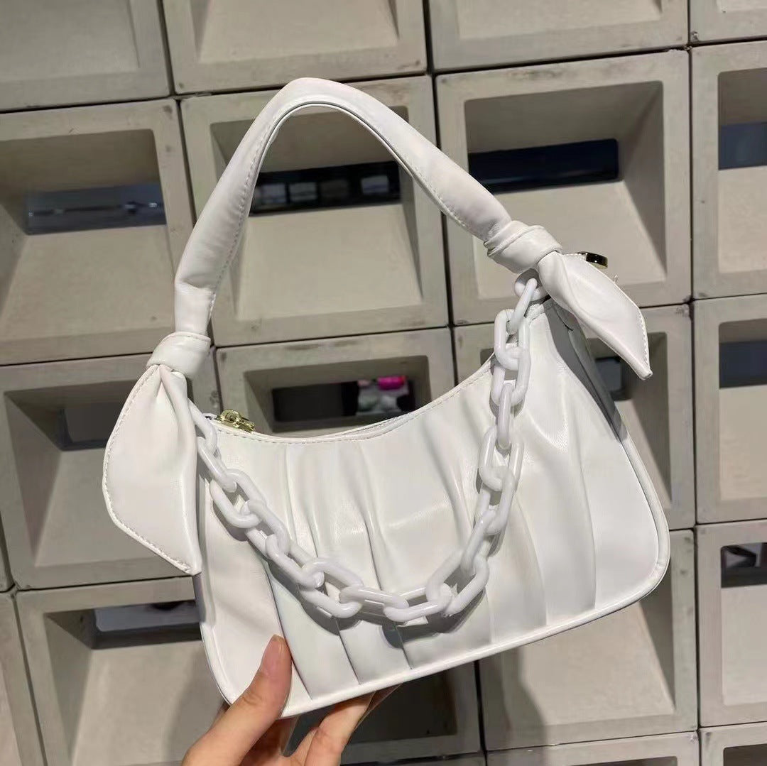 New Acrylic Chain Underarm Bag Cloud Bag2023New Trendy Bag Women's Shoulder Messenger Bag