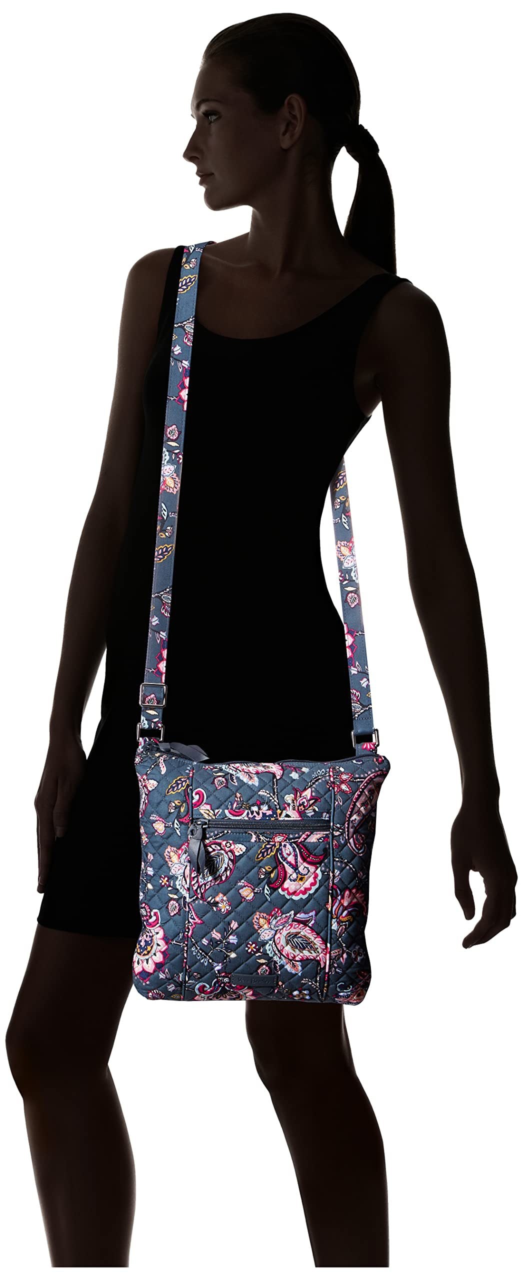 New Crossbody Bag VB Cotton Printed Shoulder Bag Casual Messenger Bag Waist Bag