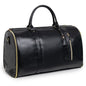 pure black pu leather large garment bag,custom,front