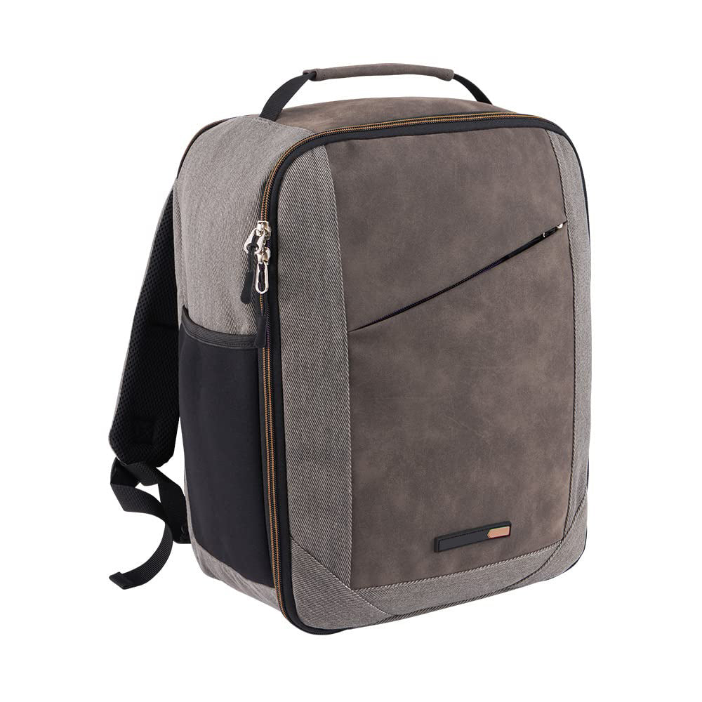 gold custom rpet backpack large size with private label customization