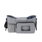 gray water resistant baby stroller organizer bag