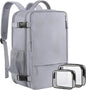 gray laptop travel backpack for business trip and daily commute
