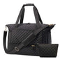 stream cotton black waterproof women gym duffel bag,custom,front
