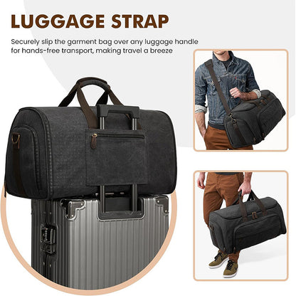 black men hanging garment bag,custom,model display 02