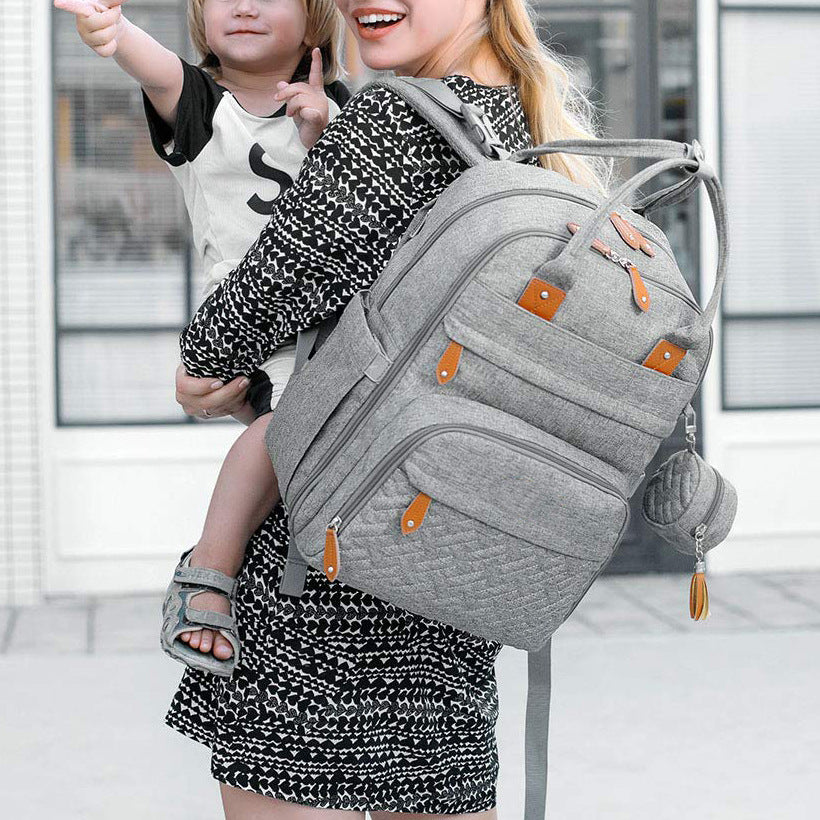 travel diaper bag backpack for moms with large capacity storage