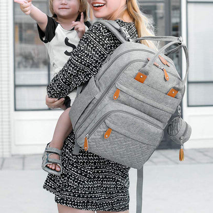 travel diaper bag backpack for moms with large capacity storage