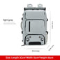 light gray laptop business backpack for office and travel