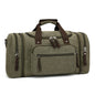 army green canvas luggage travel bags,men,front