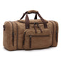 coffee canvas luggage travel bags,men,front