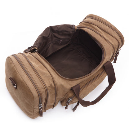 coffee canvas luggage travel bags,men,inner