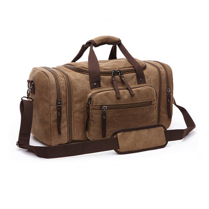 coffee canvas luggage travel bags,men,side