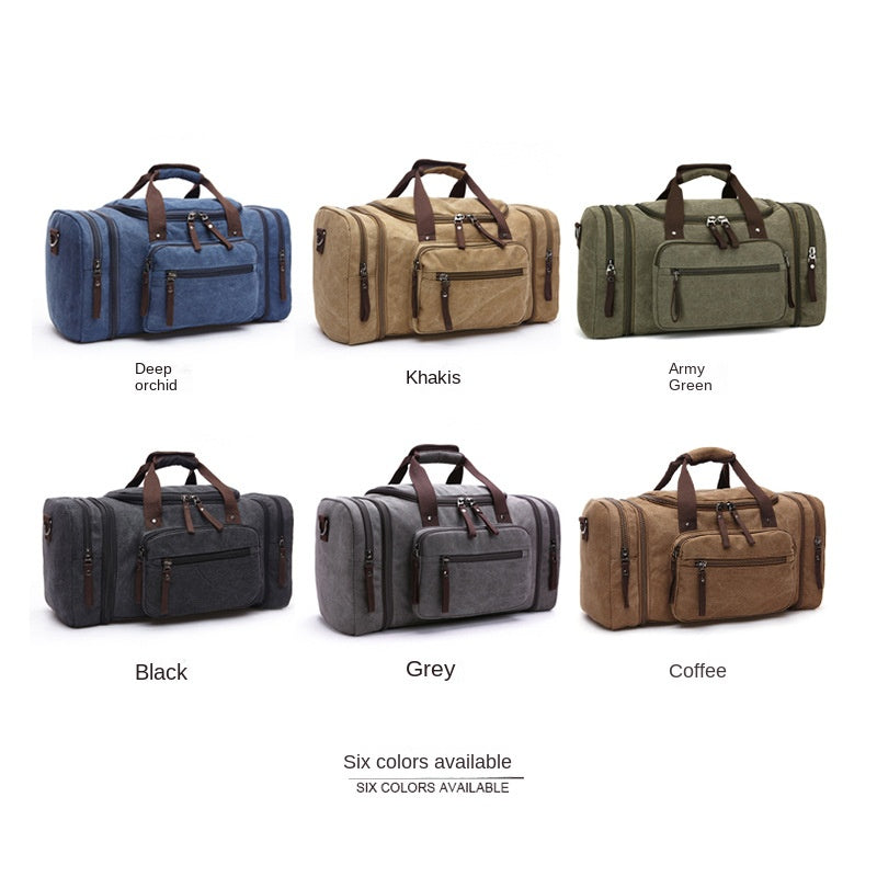 canvas luggage travel bags,men,color display