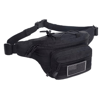 black cordura waterproof military waist pack,custom,front
