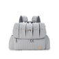 gray polyester mummy travel bag,women,front