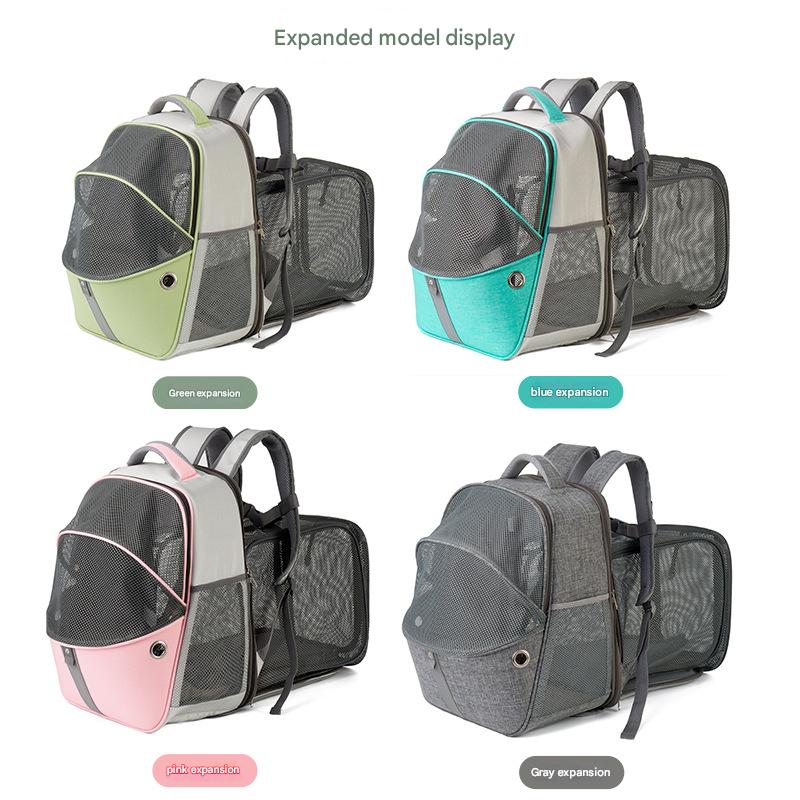 pet backpack can be expanded,custom,color display
