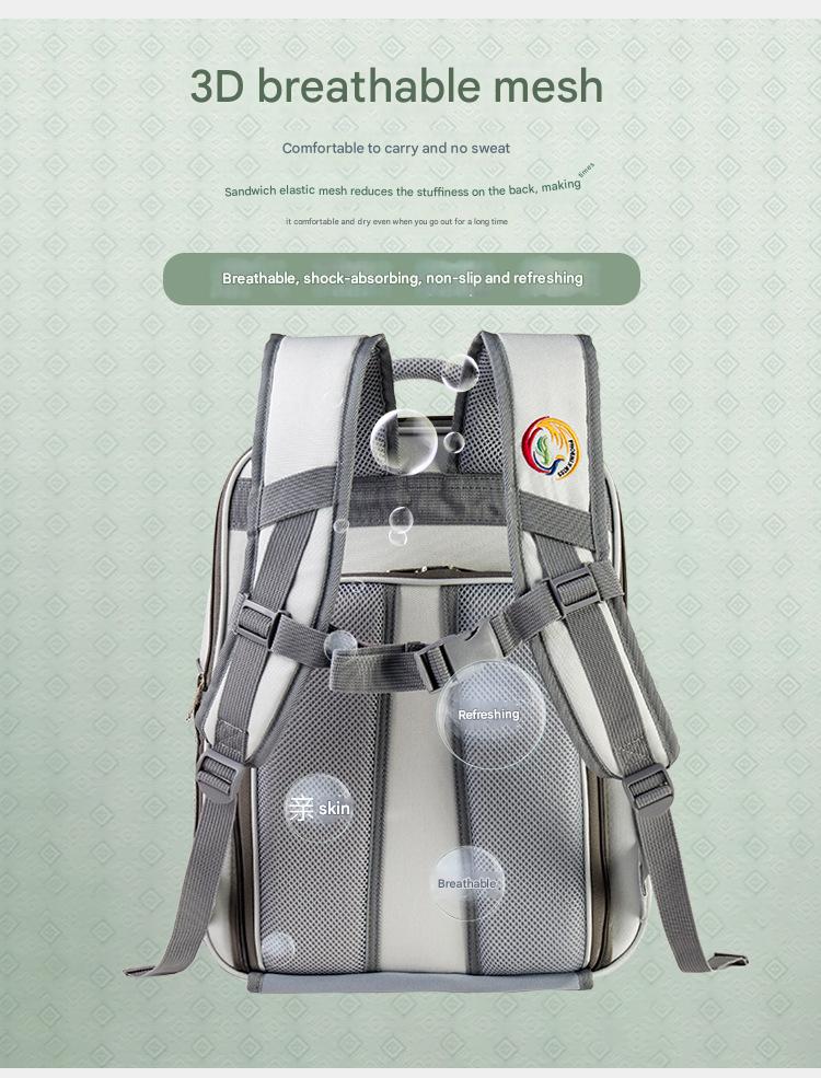 green pet backpack can be expanded,custom,back