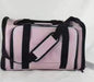 pink expandable pet carrier,custom,front