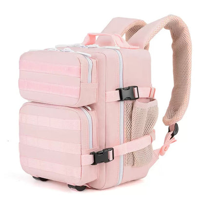 pink mini sports backpack for gym travel camping and outdoor activities