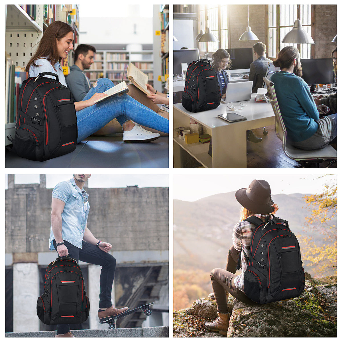 professional business backpack for commuting travel and daily work