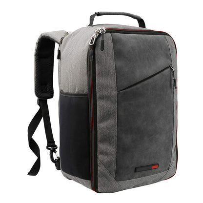 red small custom backpack for travel promotional and company projects