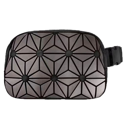 gray  nylon running chest pack,custom,frontu