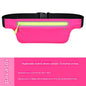 pink minimalist running waist bag,custom,front