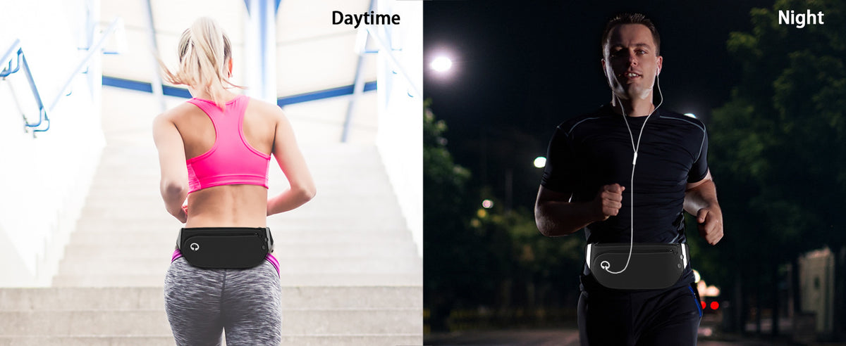 black polyester running waist pack,custom,model display 04