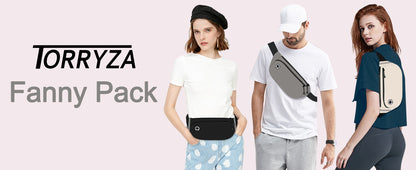 white polyester running waist pack,custom,model display