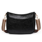 pu black shoulder handbag,women,front 02