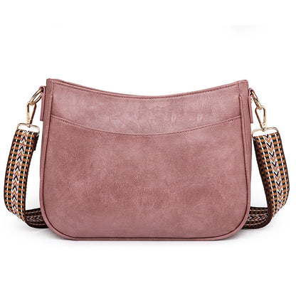 pu pink shoulder handbag,women,front 03