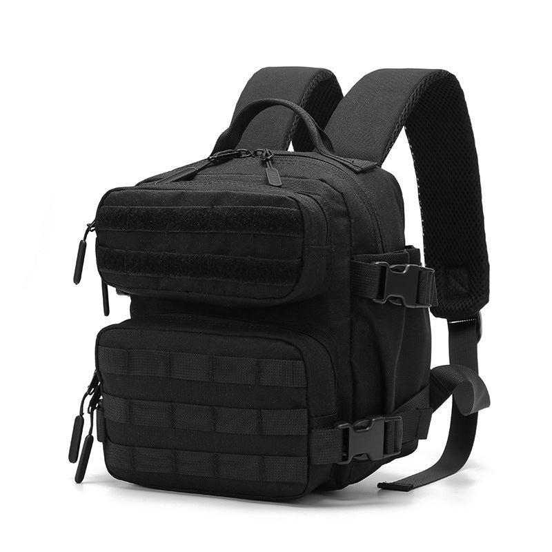 black small backpack available in custom colors for wholesale orders