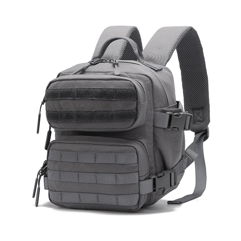 gray small backpack available in custom colors for wholesale orders