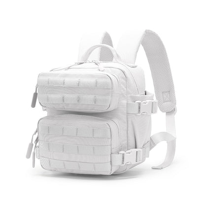 white small backpack available in custom colors for wholesale orders
