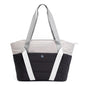 black nylon sports tote yoga bags,women,front
