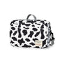milk grain print polyester stroller diaper bag,women,front